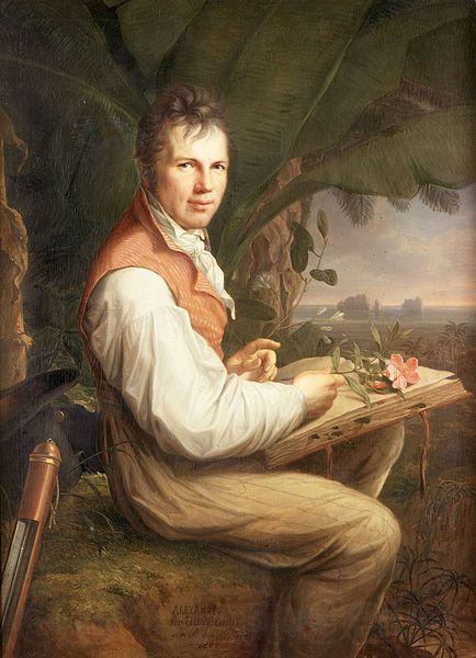 Friedrich Georg Weitsch Alexander von Humboldt Norge oil painting art